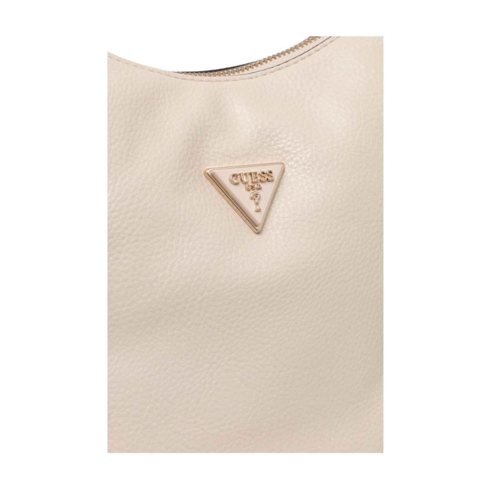 Guess Beige Handtas met Afneembare Band Beige Dames