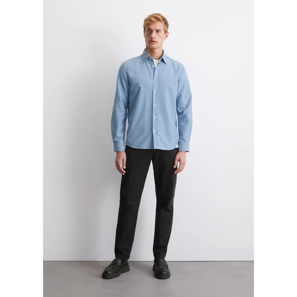 Marc O'Polo Gewoon overhemd Blue Heren