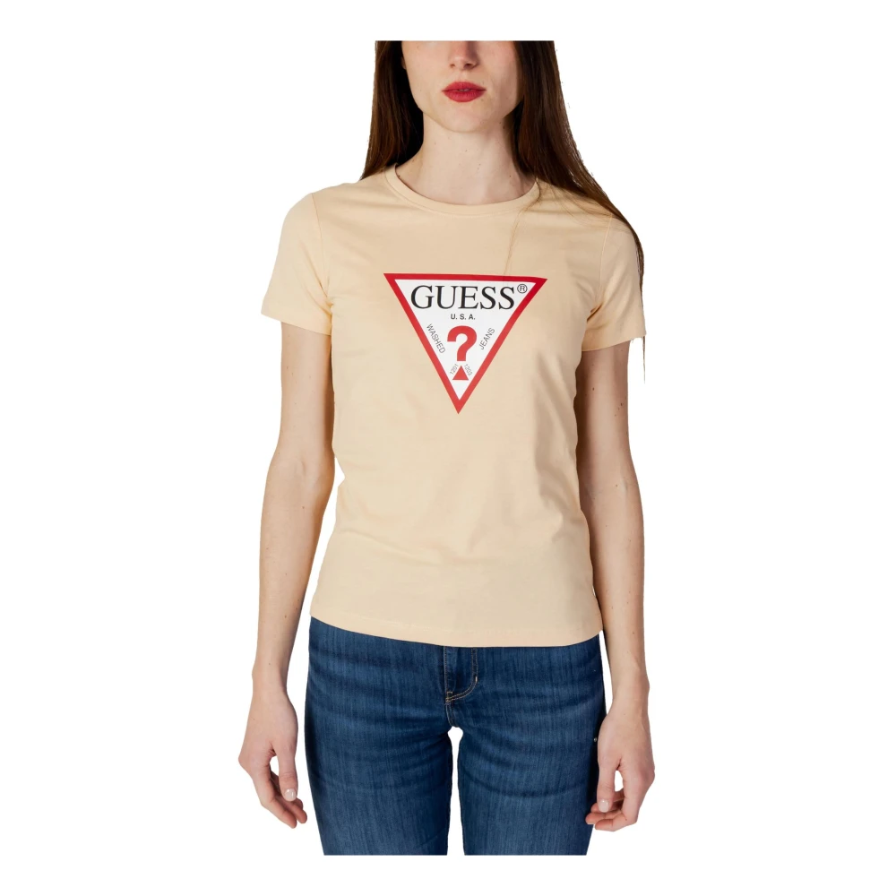 Guess - Tops > T-Shirts - Pink - Guess - Modalova