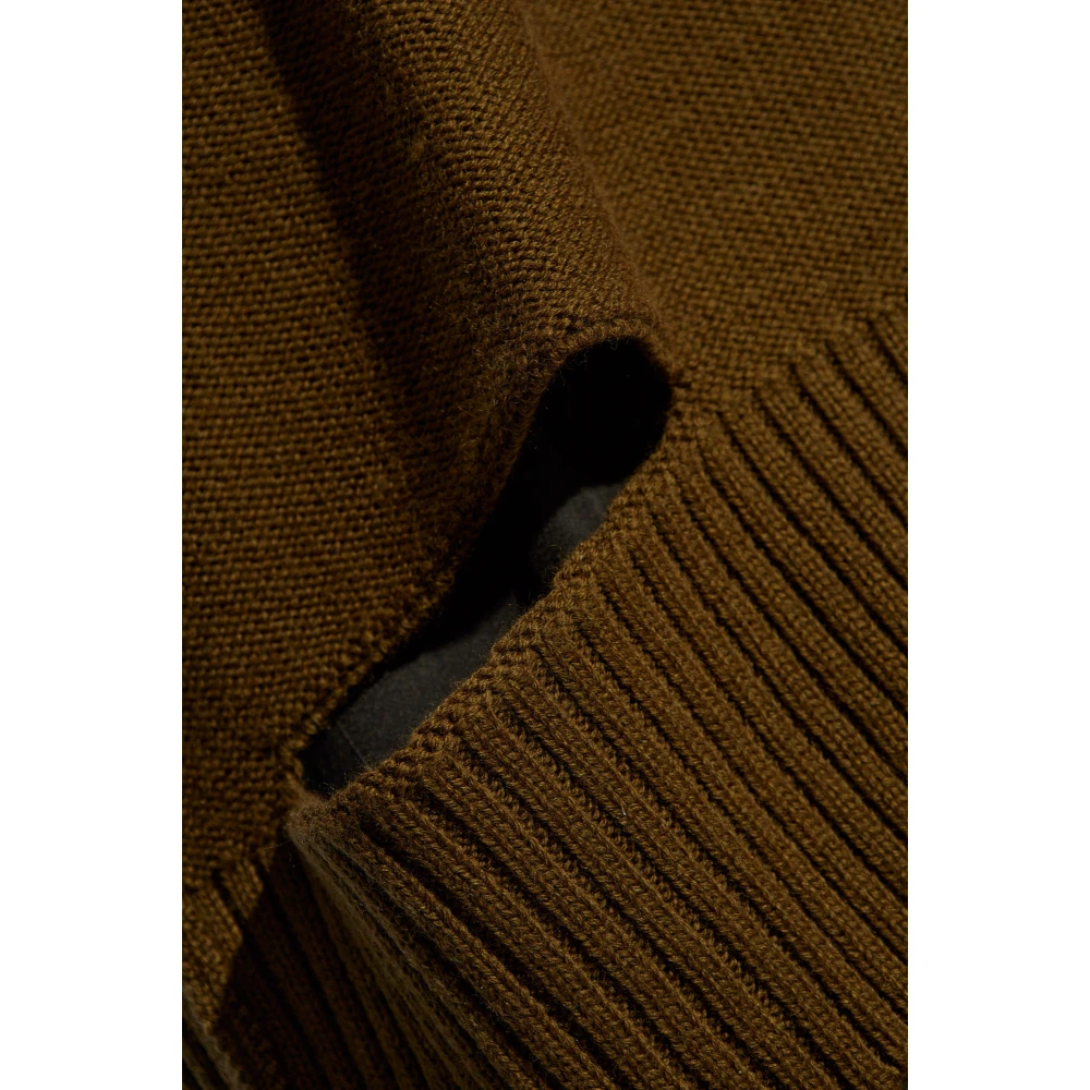 MM6 Maison Margiela Oversize Jurk Brown Dames