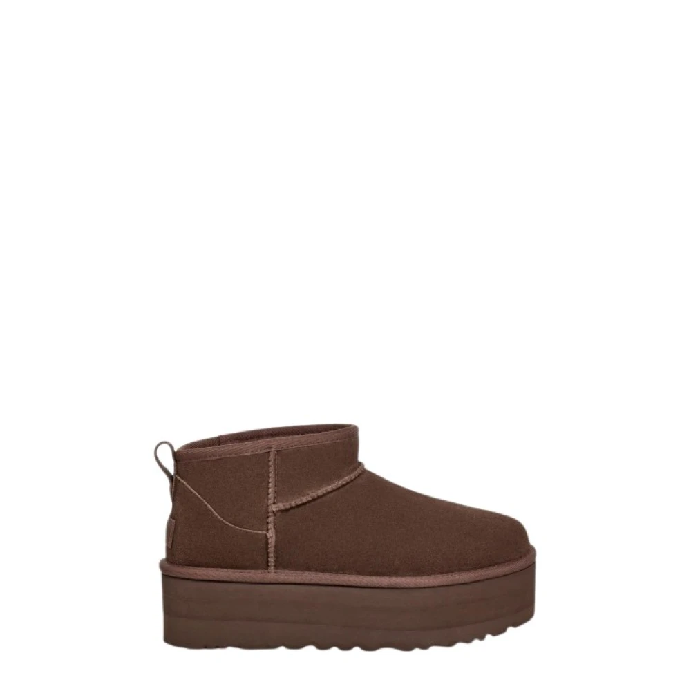 UGG Klassiska Ultra Mini Platform Stövlar Brown, Dam