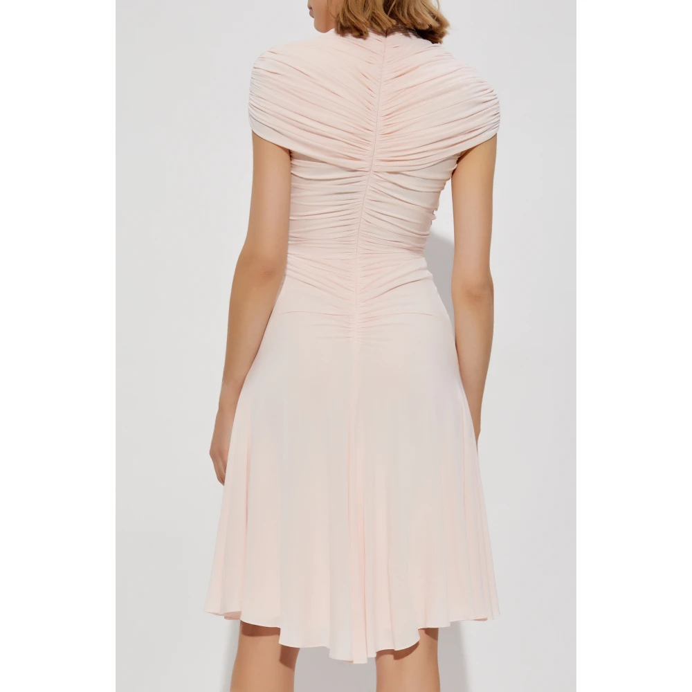 Alaïa Gedrapeerde Jurk Pink Dames