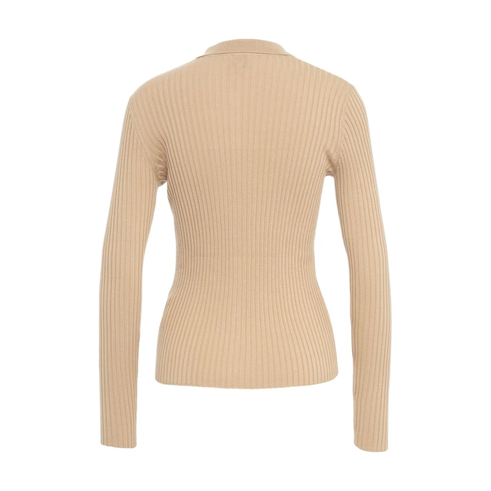 Birgitte Herskind Bruine Gebreide Vest Turner Brown Dames