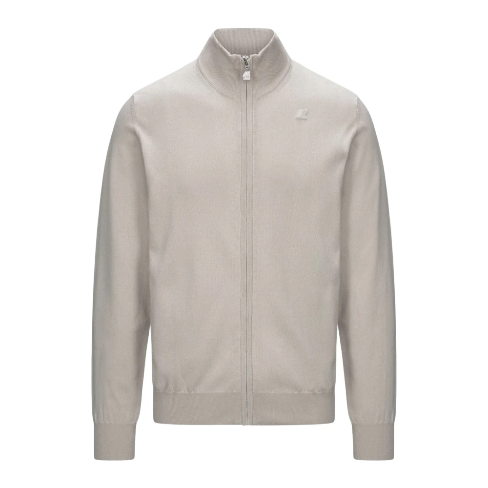 K-Way Uomo Beige Giacche, M, New,