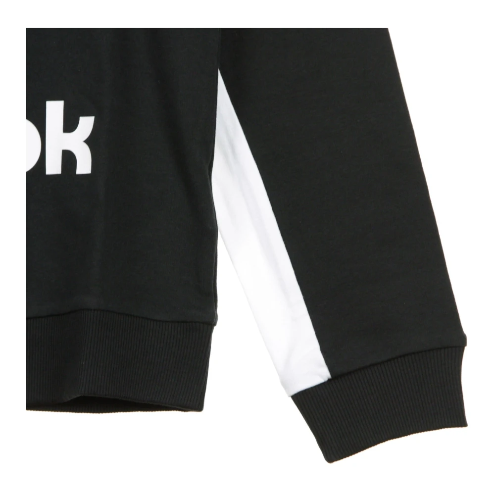 Reebok Big Logo Women's Crewneck Sweatshirt Black Dames
