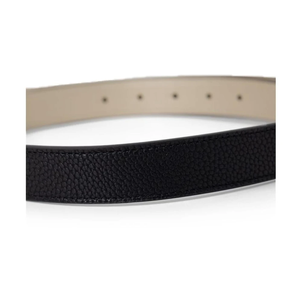 Armani Exchange Polyester riem met afwerking Black Dames