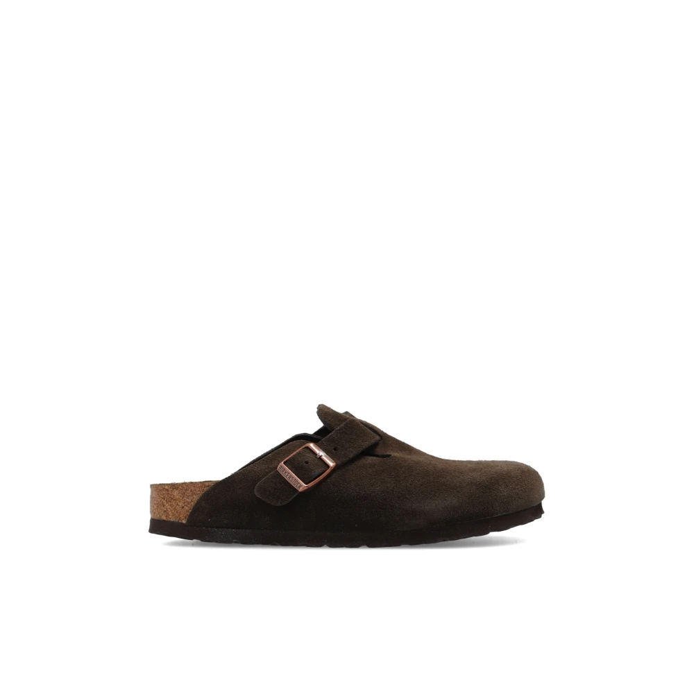 Birkenstock Boston Bs Slides - Female - Mules - Brown - 9 Uk - Shoes