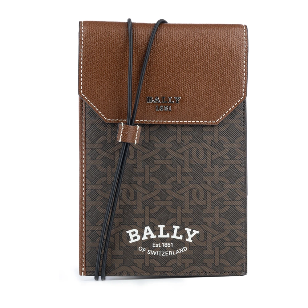 Bally Stijlvolle Portemonnee Brown Heren