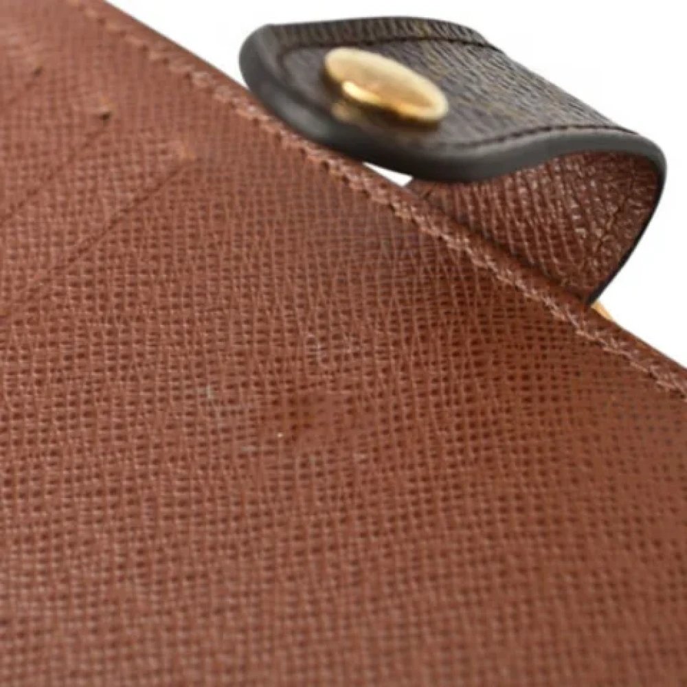Louis Vuitton Vintage Pre-owned Canvas wallets Brown Dames