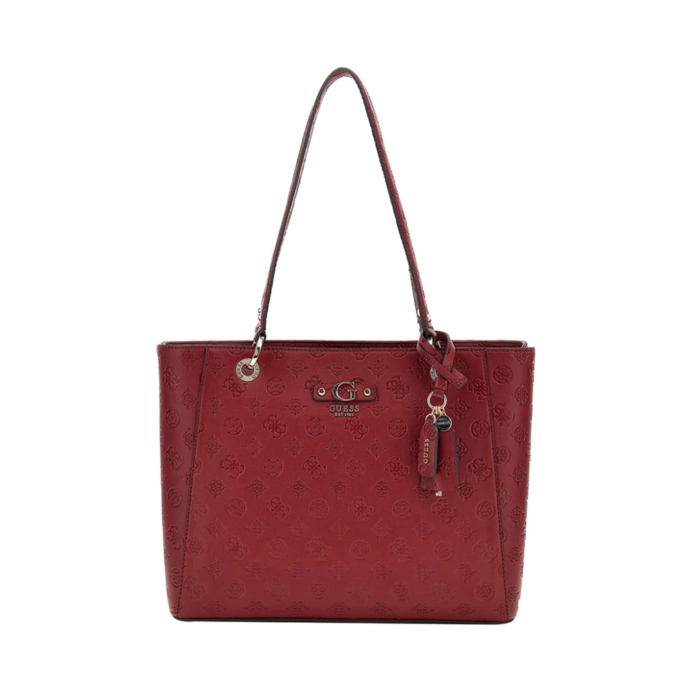 Guess Multicolor Handtas met Gouden Details Red Dames
