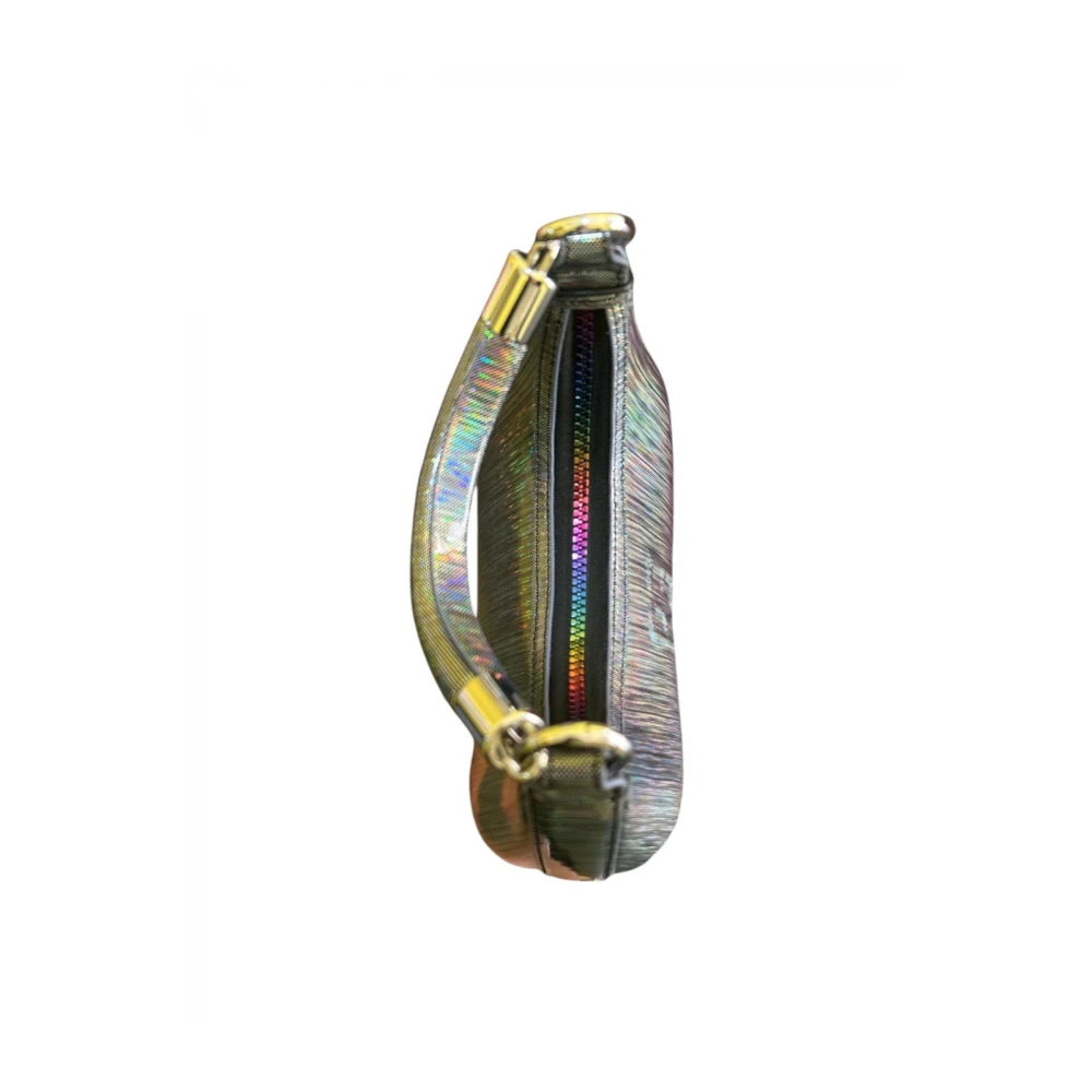 Rebelle Eco Leren Schoudertas Gray Dames