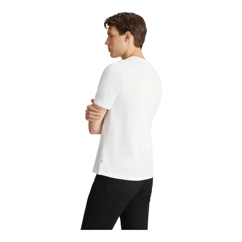 GAS Korte Mouw T-shirt White Heren