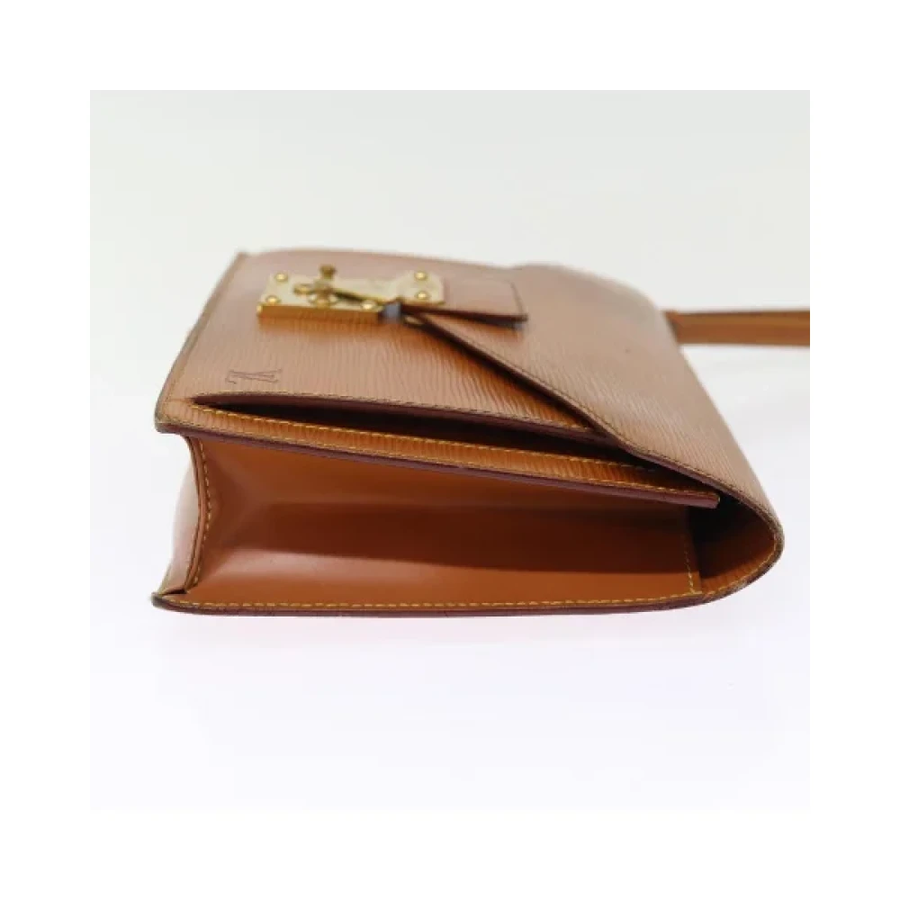 Louis Vuitton Vintage Pre-owned Leather handbags Brown Dames