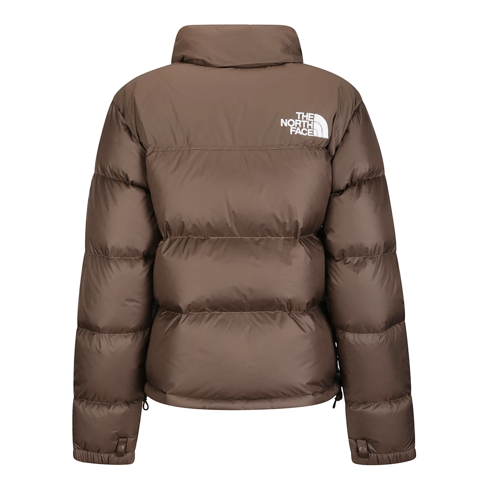 The North Face Retro Nuptse Jack Brown Dames