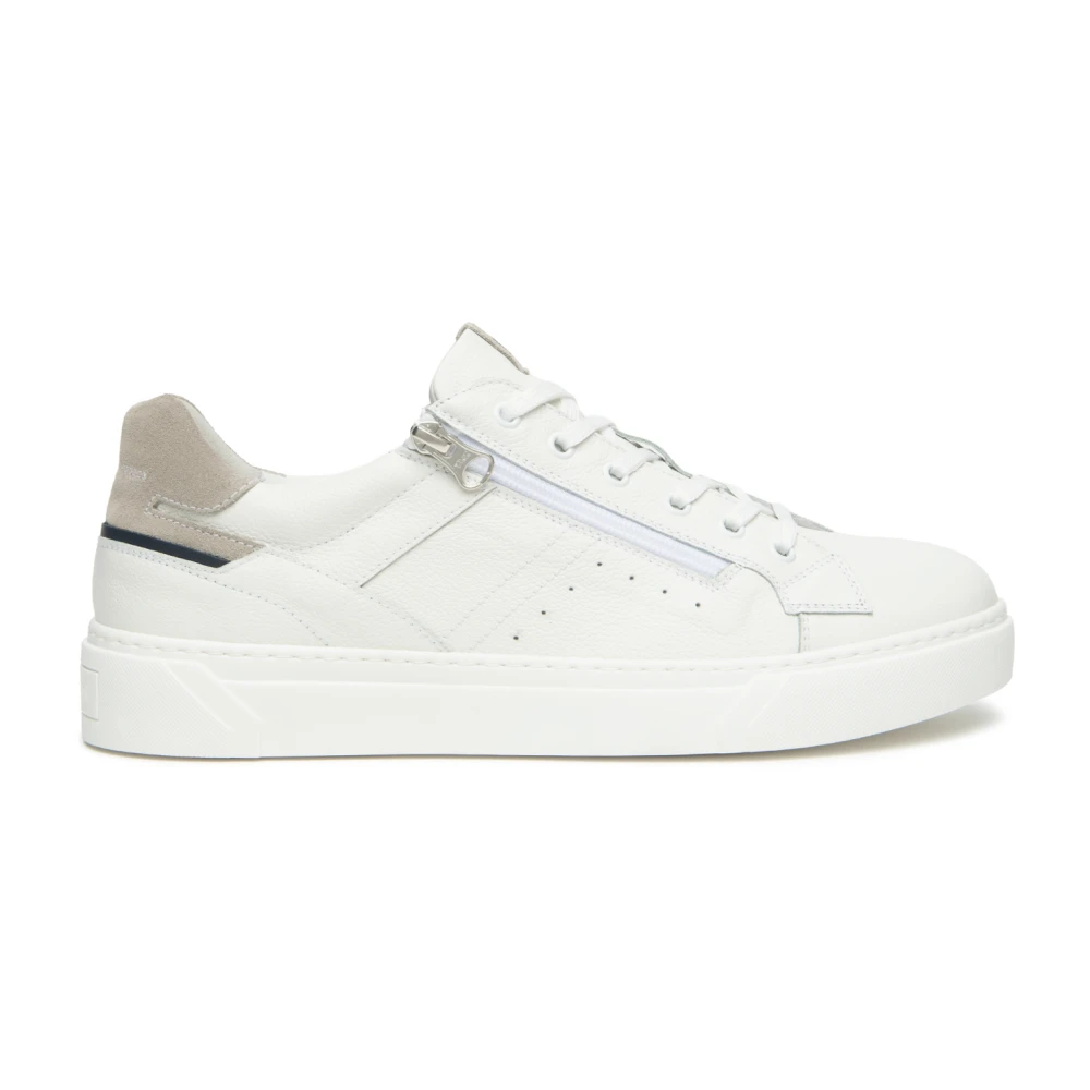 Nerogiardini Leren Sneakers Heren Schoenen Wit