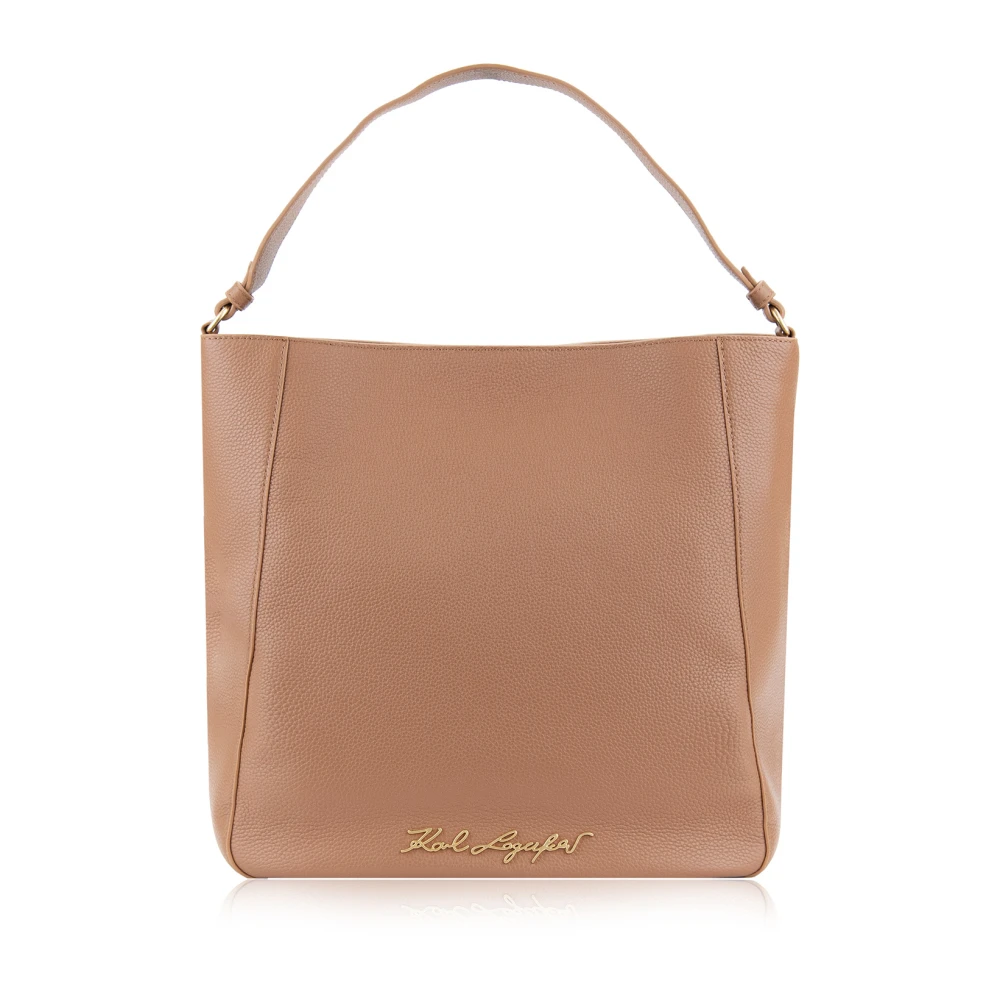 Karl Lagerfeld Dameshandtas Magneetsluiting Brown Dames