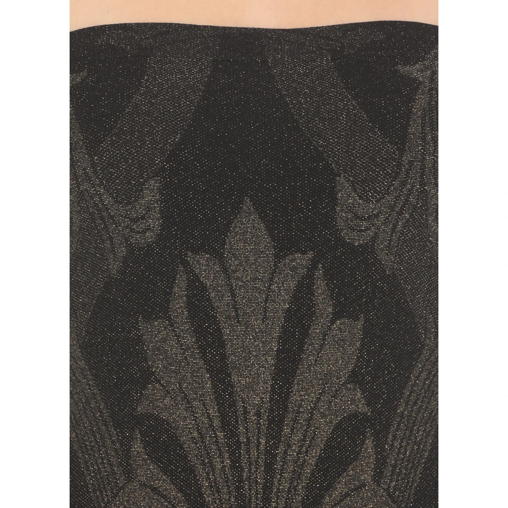 Wolford Zwart Hart Hals Mouwloze Jurk Black Dames