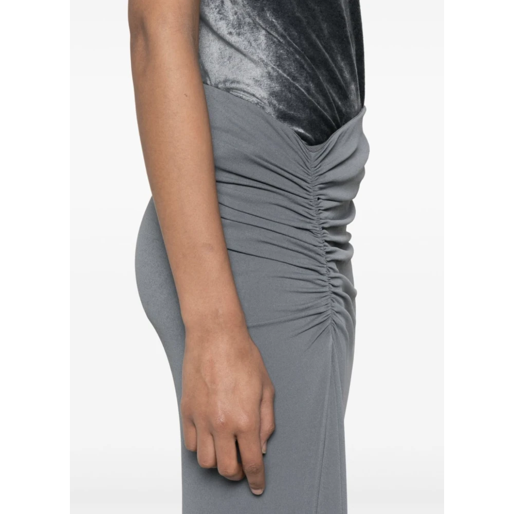 Rick Owens Stalen Poppy Rok Blue Dames