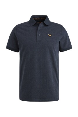 polo-a-manches-courtes-en-jersey-jacquard