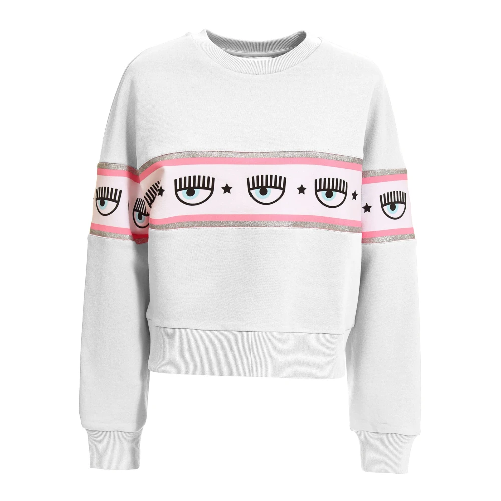 Chiara Ferragni Collection Donna Bianco - Felpe Alla Moda - Sweatshirts & Hoodies - Xs