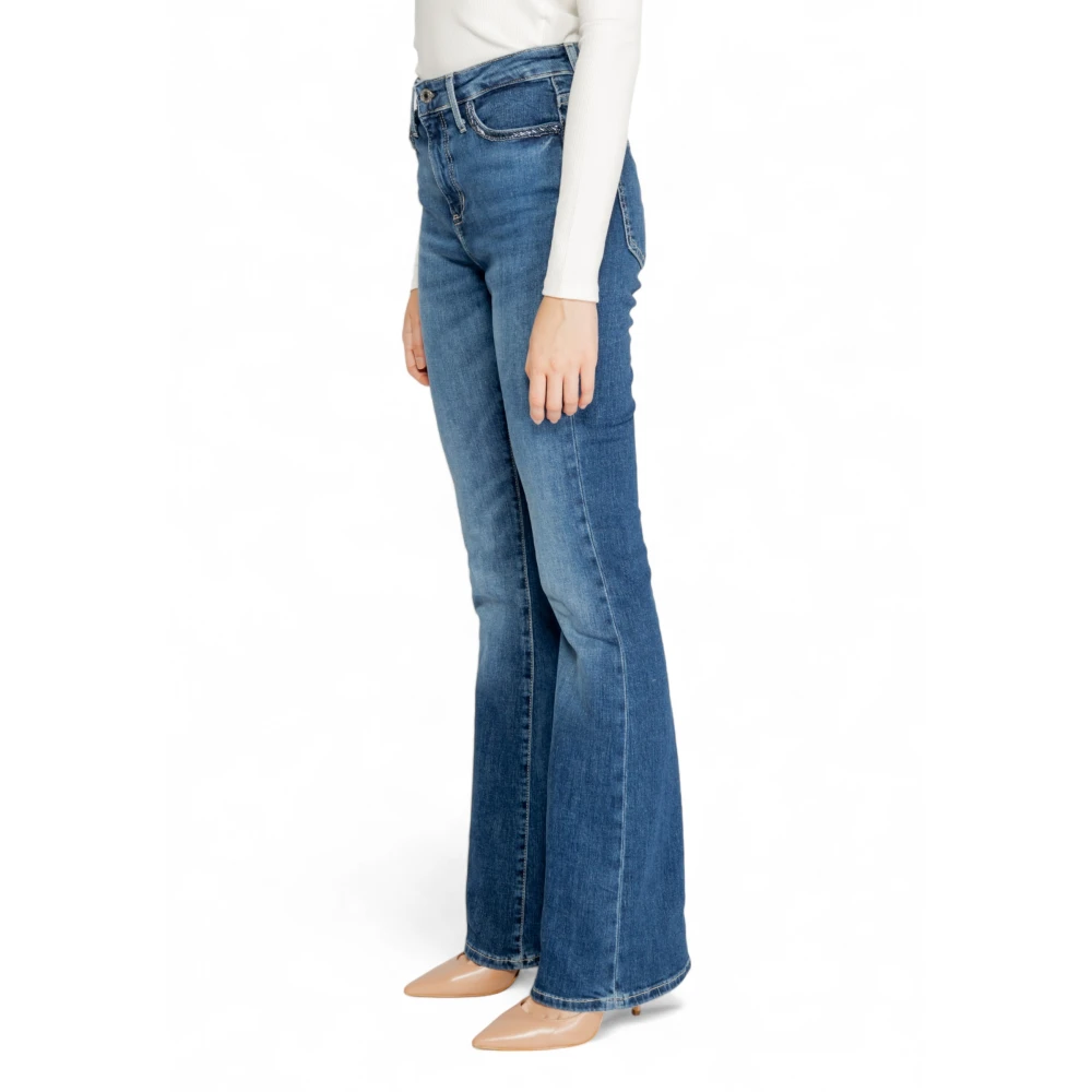 Guess Herfst Winter Dames Jeans Flare Stijl Blue Dames
