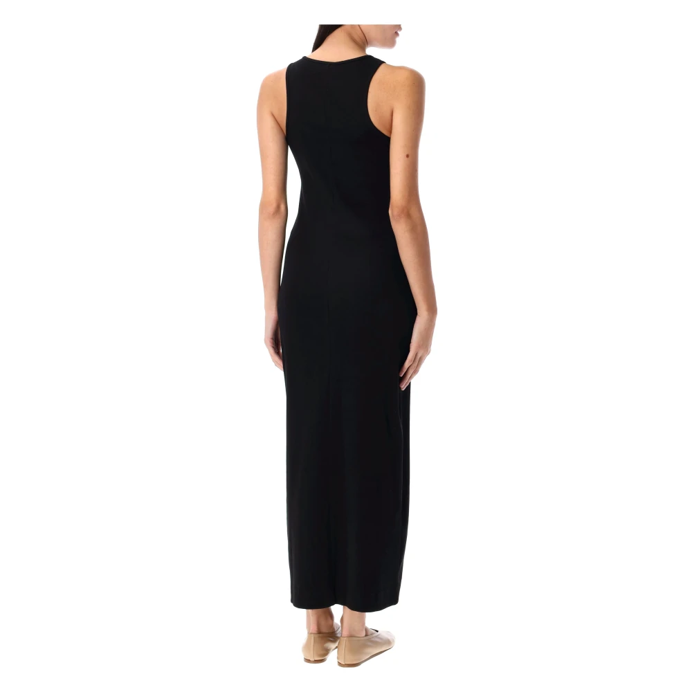 By Malene Birger Zwarte Maxi Jurk Mouwloos Katoen By Herenne Birger Black Dames