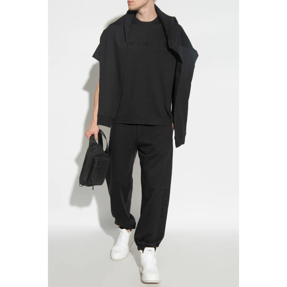 Versace Jeans Couture Sweatpants Black Heren