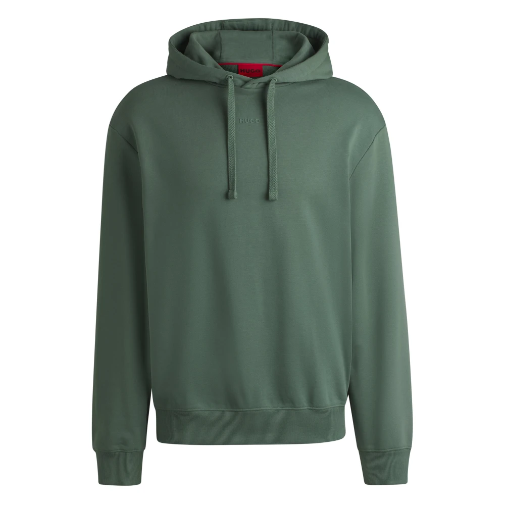 Hugo Boss Stijlvolle hoodie voor mannen Green Heren