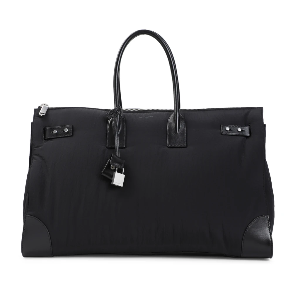 Saint Laurent Zwarte Reistas Aw24 Black Heren