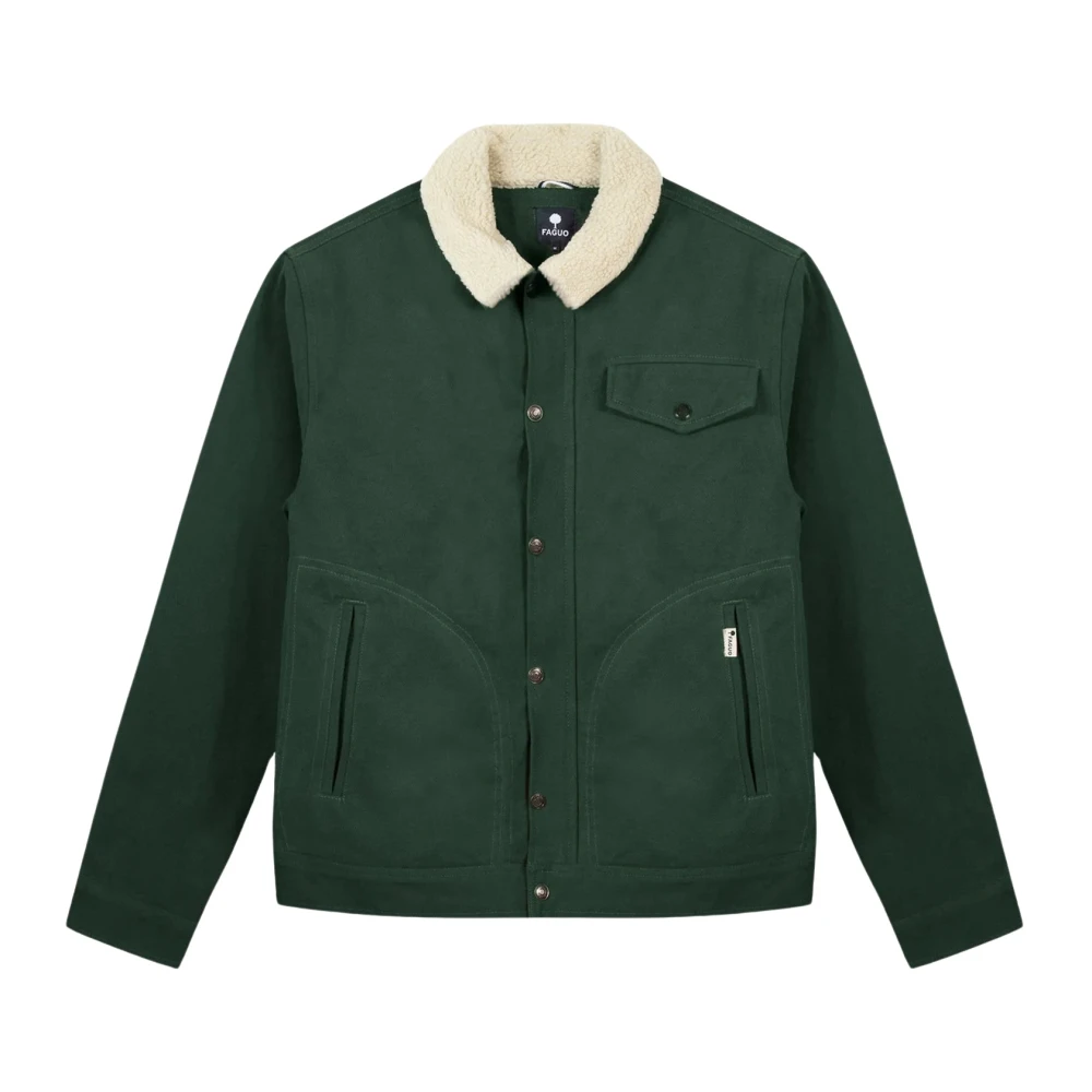 Faguo Uomo Verde Giacca Seillon - Immagine 2