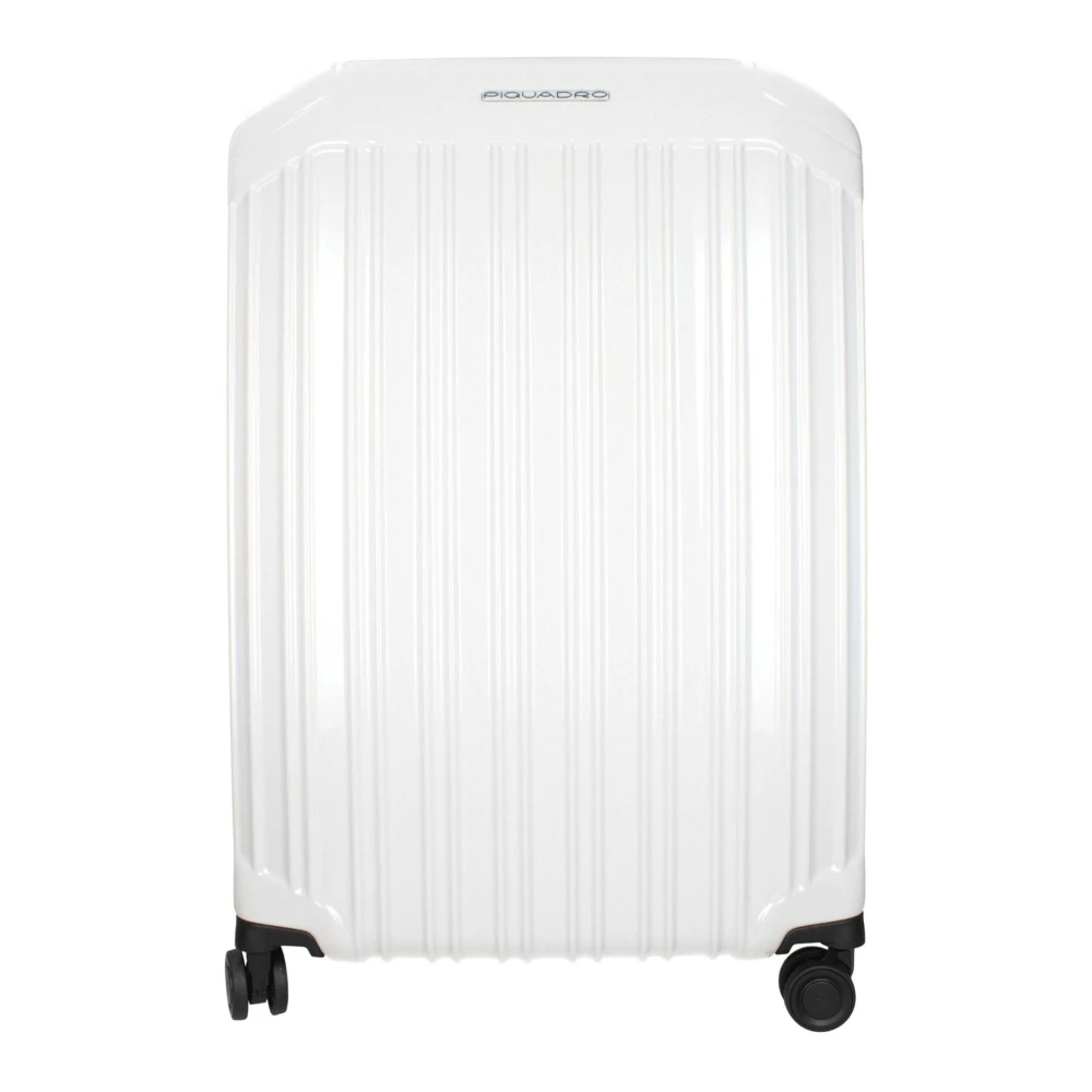 Piquadro Uomo Bianco Suitcases, Taglia Unica, New,