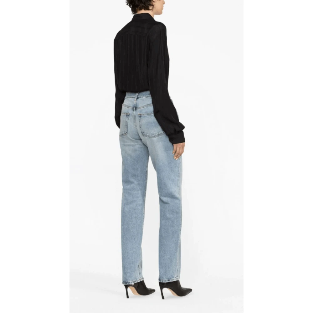 Saint Laurent Cassandre Jeans Blue Dames