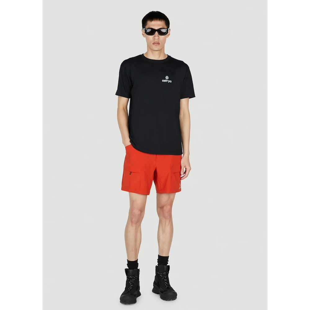 Ostrya Equi Logo T-shirt Black Heren