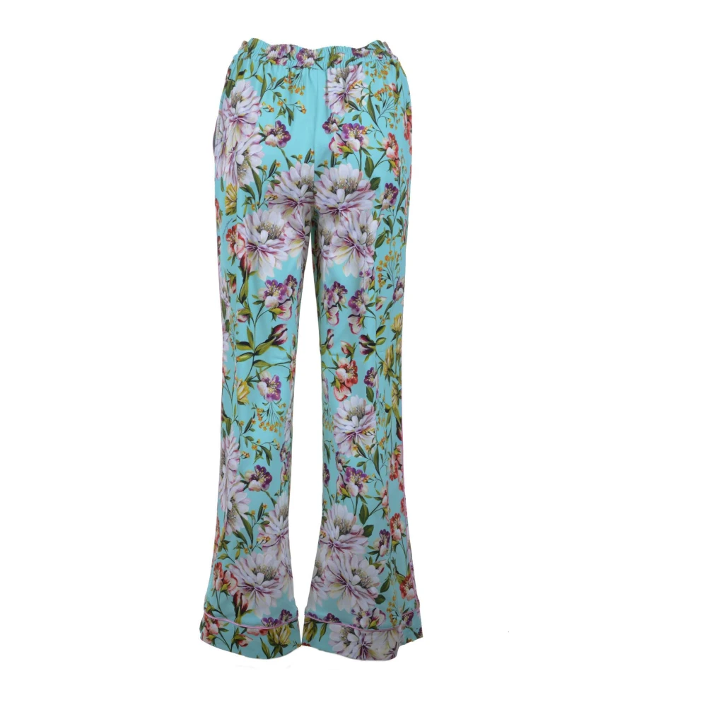 Dolce & Gabbana Bloemen damesbroek Multicolor Dames