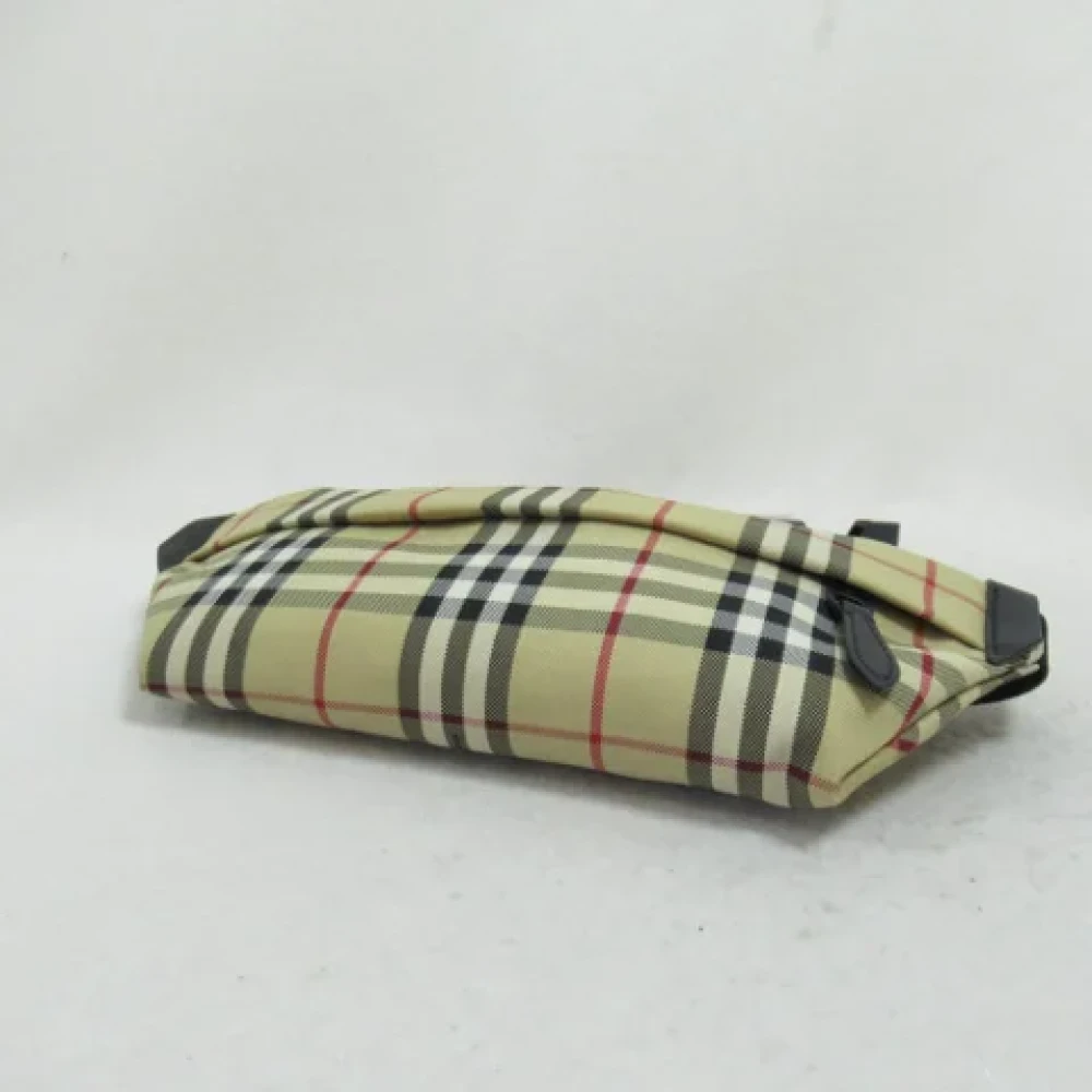 Burberry Vintage Pre-owned Fabric crossbody-bags Beige Dames