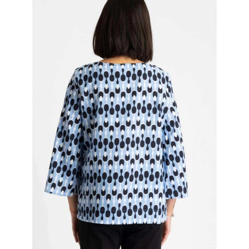 Pennyblack Polyester Shirts Black Label Blue Dames
