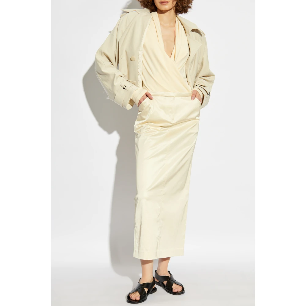 Gestuz Korte jas Beige Dames