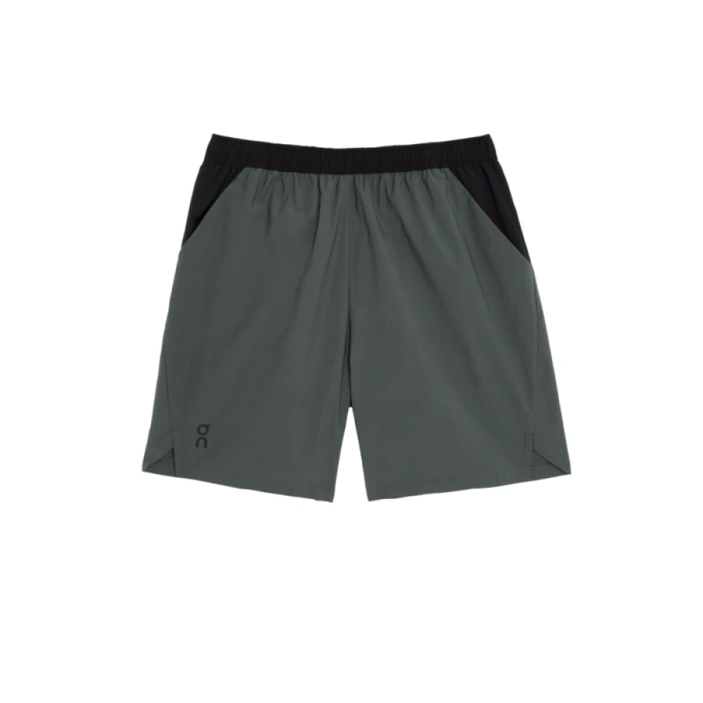 ON Running Shorts voor de hele dag prestaties Gray Heren