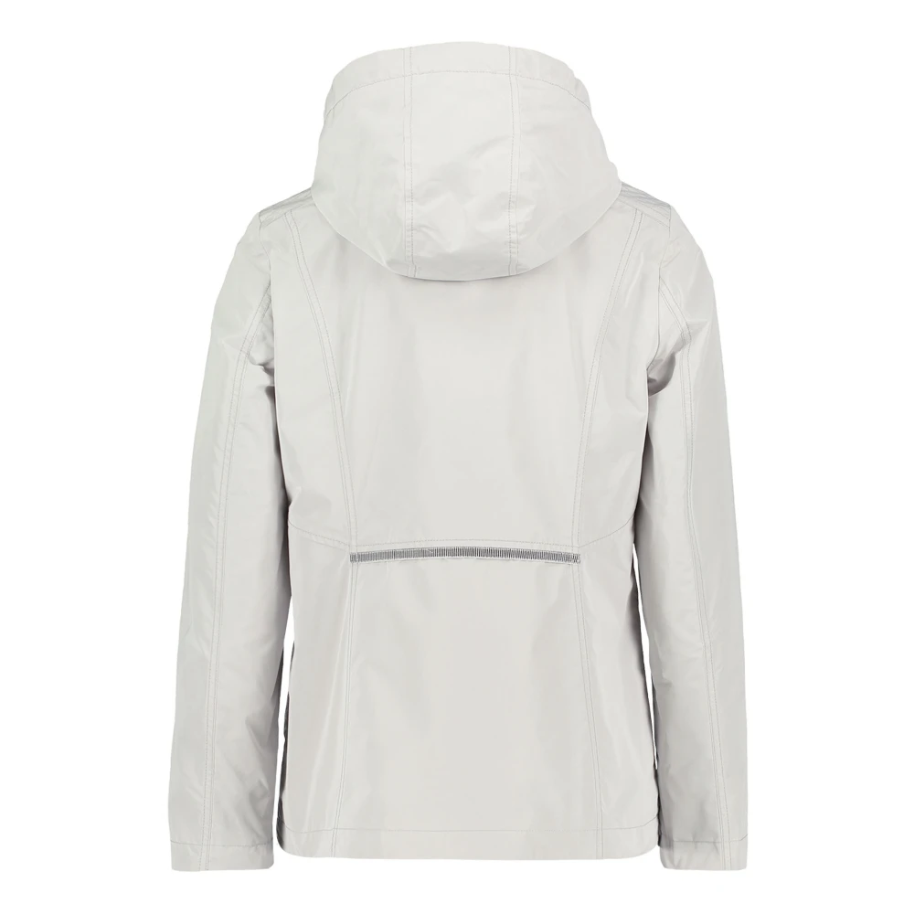 Gil Bret Stijlvolle zomerjas met afneembare capuchon Gray Dames