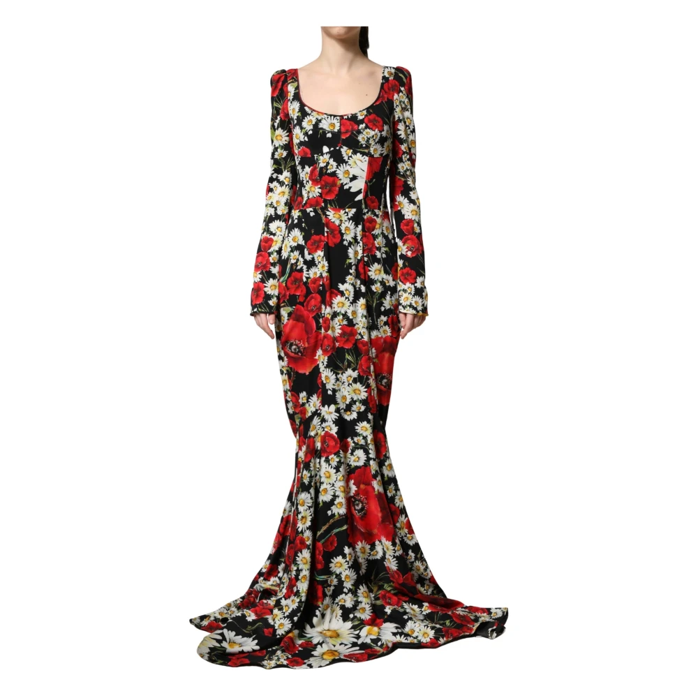 Dolce & Gabbana Women's Multicolor Gowns, 3XS, Long Gown