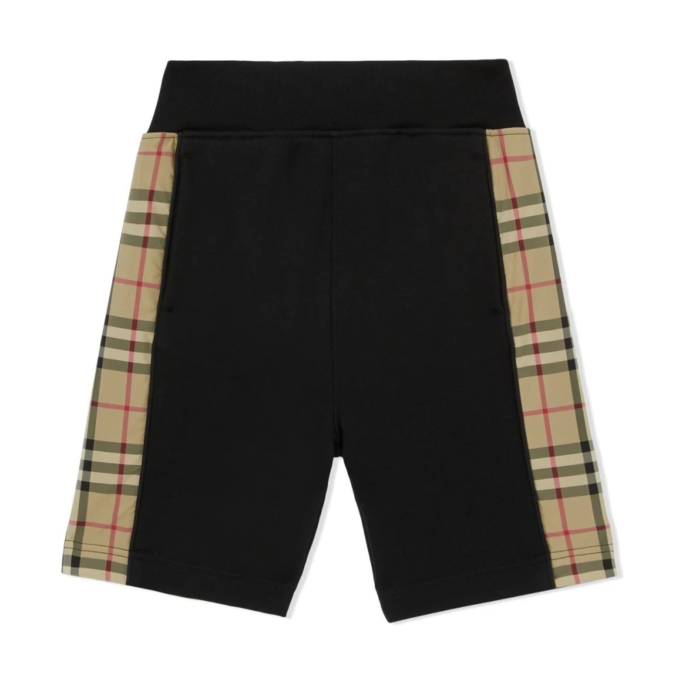 Burberry Stiliga svarta shorts för pojkar Black, Pojke