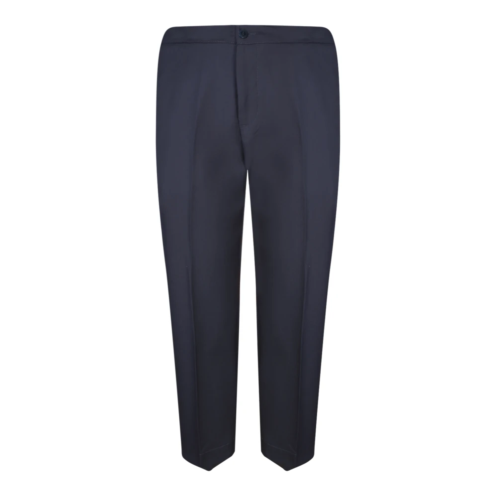 Costumein Blauwe Katoenen Broek voor Mannen Blue Heren