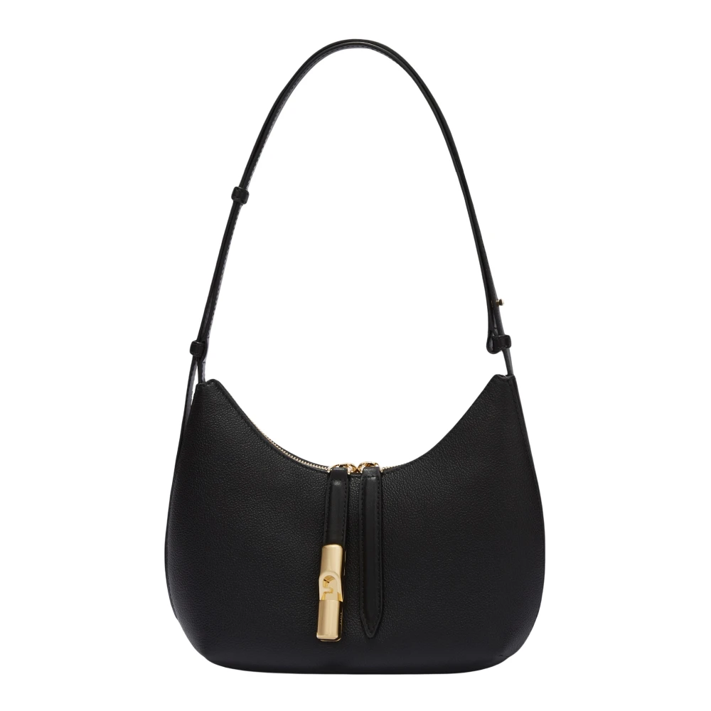 Furla Women's Black Shoulder Bags, One Size, Goccia Shoulder Bag S