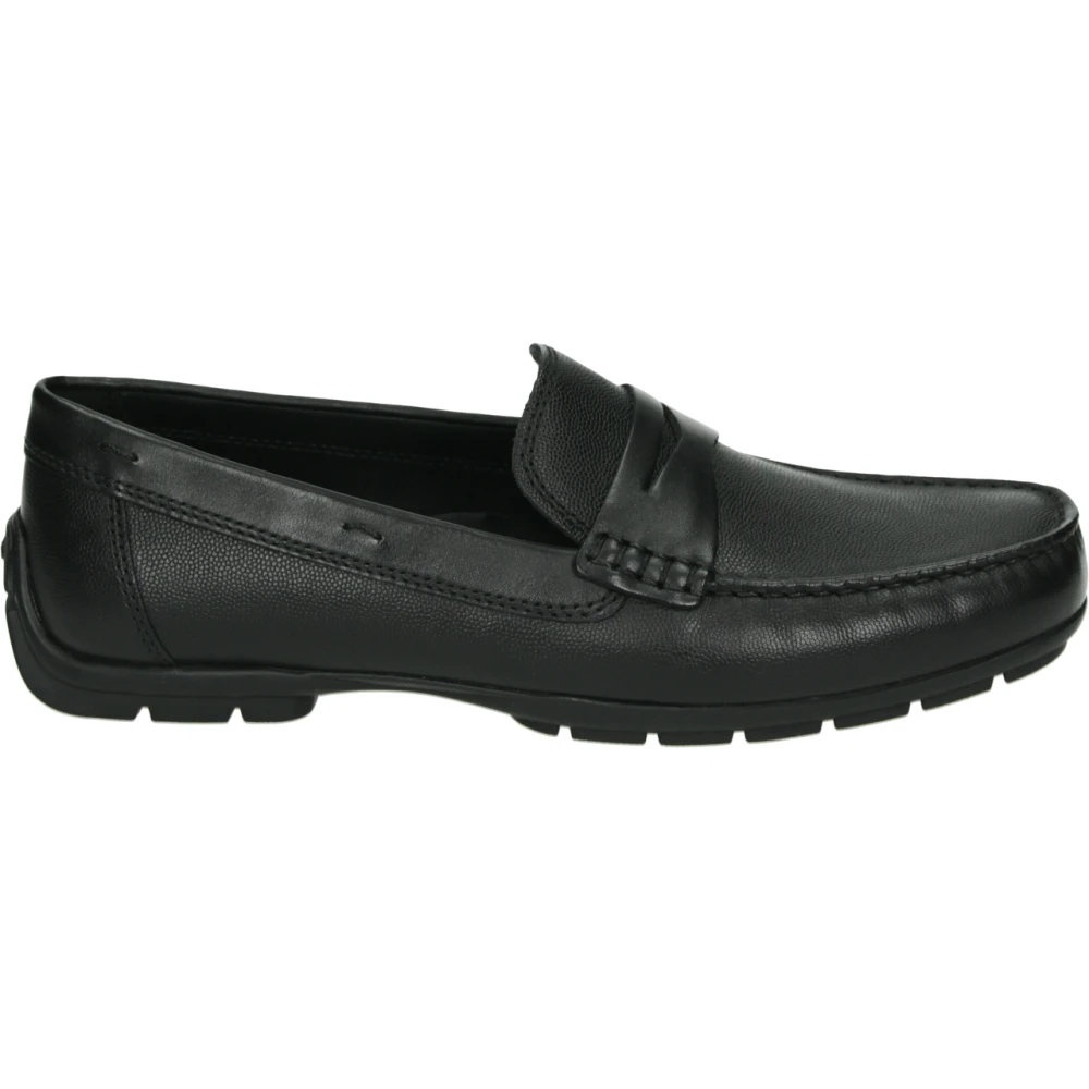 Geox Herren Schwarz Schuhe, K, 46 Eugröße: