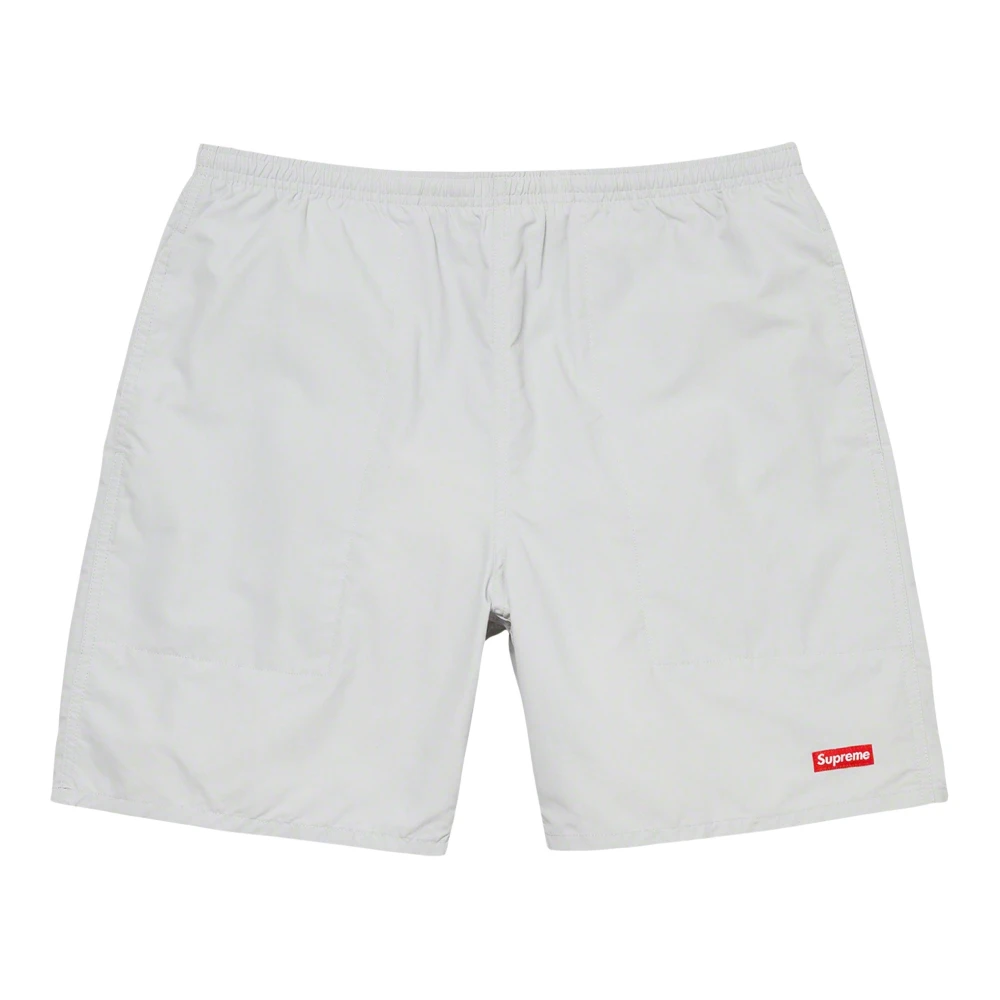 Supreme Grijze Nylon Zwemshort Limited Edition Gray Heren