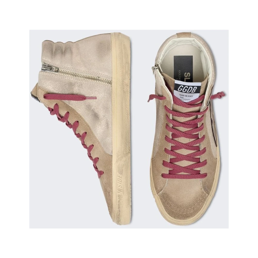 Golden Goose Slide High-Top Sneakers