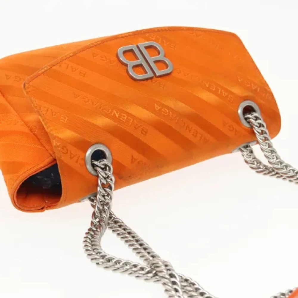 Balenciaga Vintage Pre-owned Leather shoulder-bags Orange Dames
