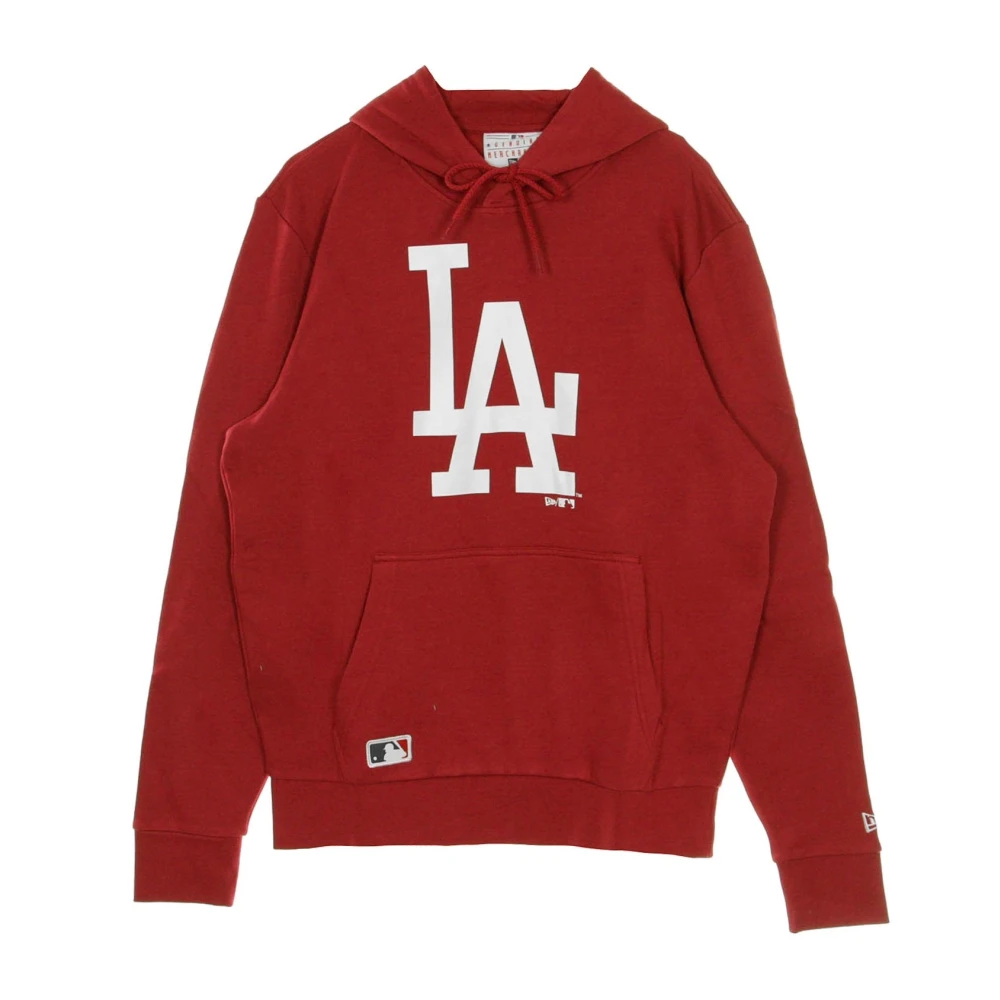 New era MLB Seizoens Team Logo Hoodie Red Heren