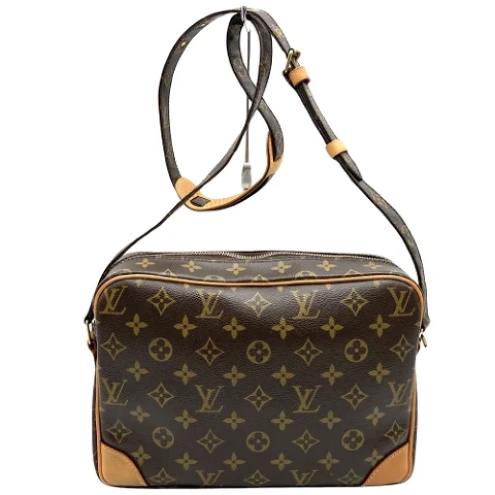 Louis Vuitton Vintage Pre-owned Canvas louis-vuitton-bags Brown Dames