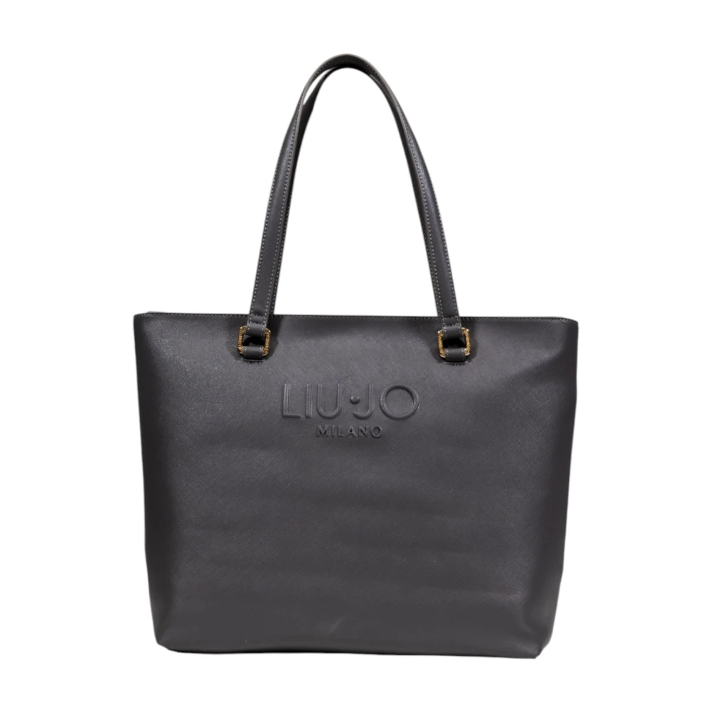 Liu Jo Women's Gray Chic Metallic Tote Bag